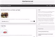 alanharmon.net Website Milestones