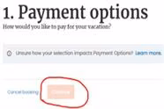 Worldmark by Wyndham Timeshare - Payment Options Issue