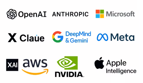 Leading AI Companies Near the End of 2025 Leading AI Companies Near the End of 2025