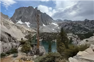 My Trip to Second Lake, Inyo National Forest, From Big Pine Creek North Fork Trailhead