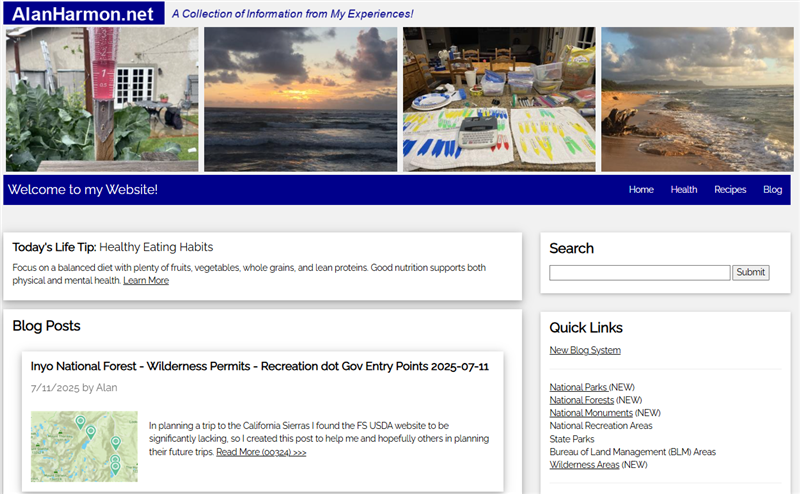 My Website's Homepage on July 21, 2025 My Website's Homepage on July 21, 2025
