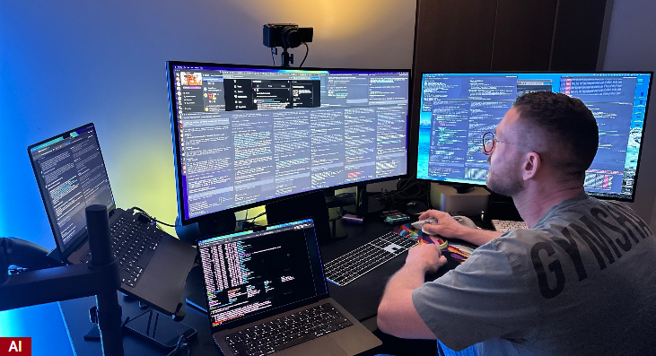 Peter Steinberger Peter Stenberger likes to have many processes running at the same time.