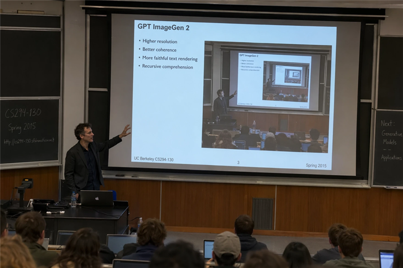 A test image of a Lecture