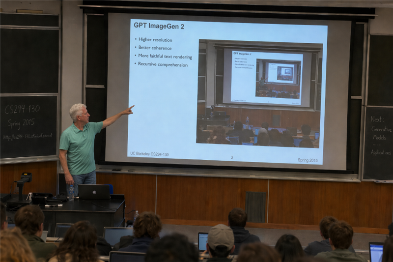 Now Pointing at the screen