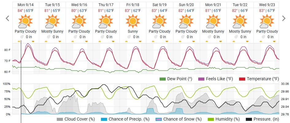 Original saved forecast, archive week 38 of 2026; open image to read dates and weather details